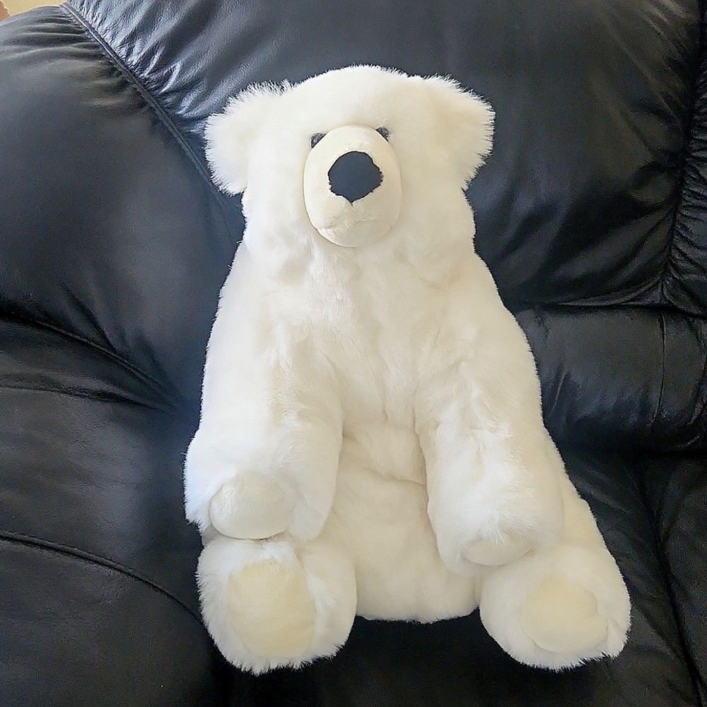 White Stuffed Bear